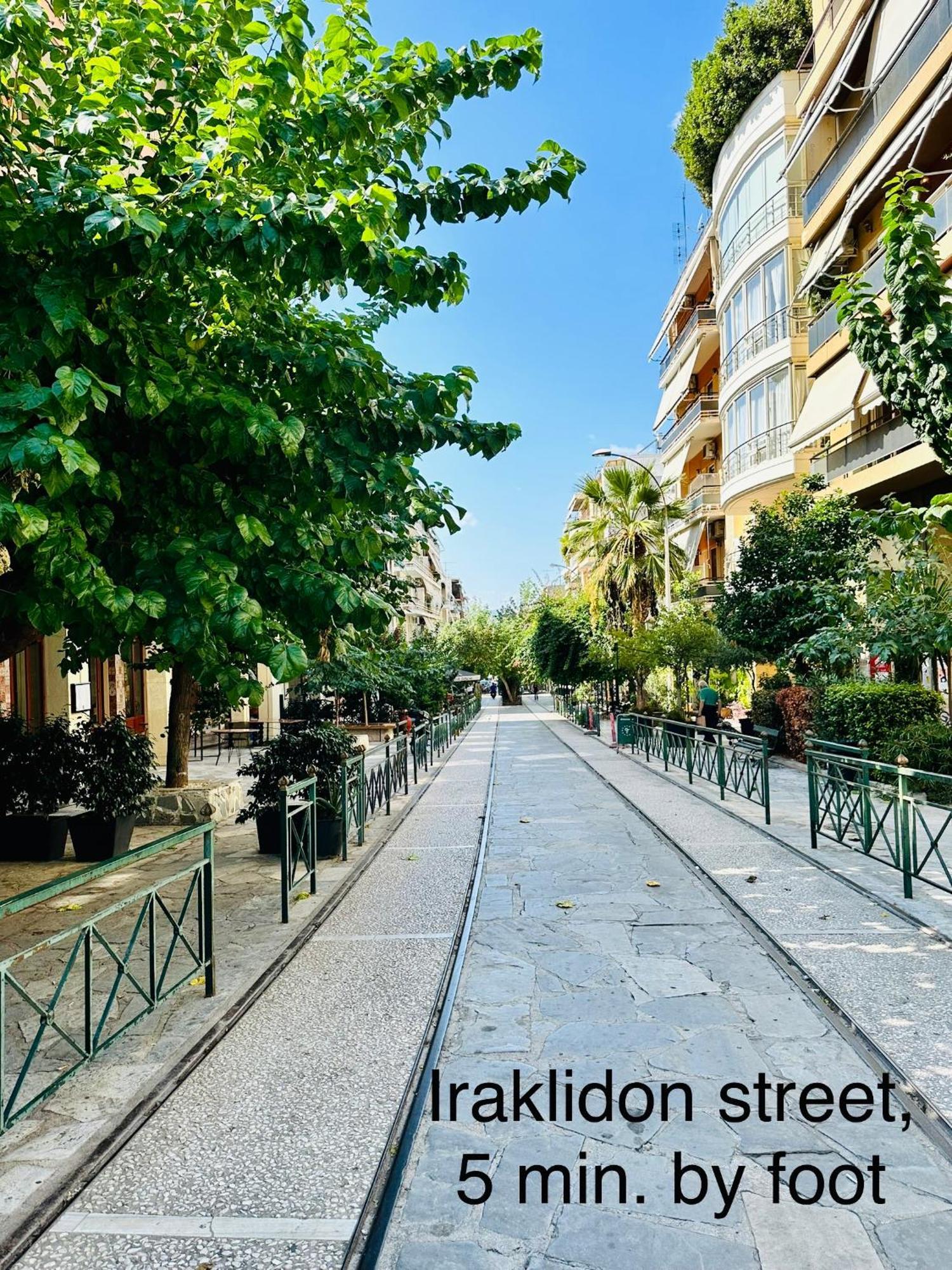 Yuna Penthouse, 100Sqm Private Rooftop Terrasse, Acropolis By Foot Atenas Exterior foto